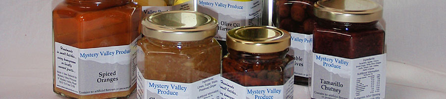 Mystery Valley chutneys