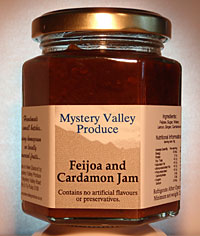 Feijoa and Cardamon Jam